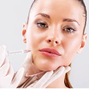 marcación mandibular con acido hialuronico en la Clinica de Medicina Estetica DA en Madrid