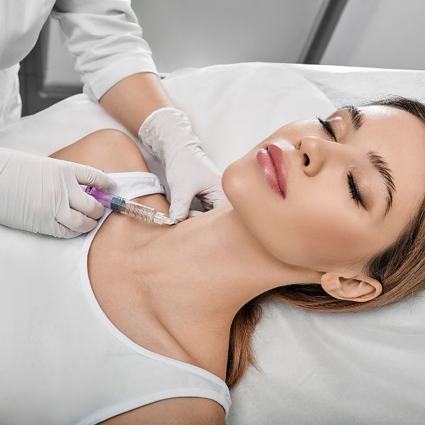 cuello y escote tratamientos médicos estéticos en Madrid