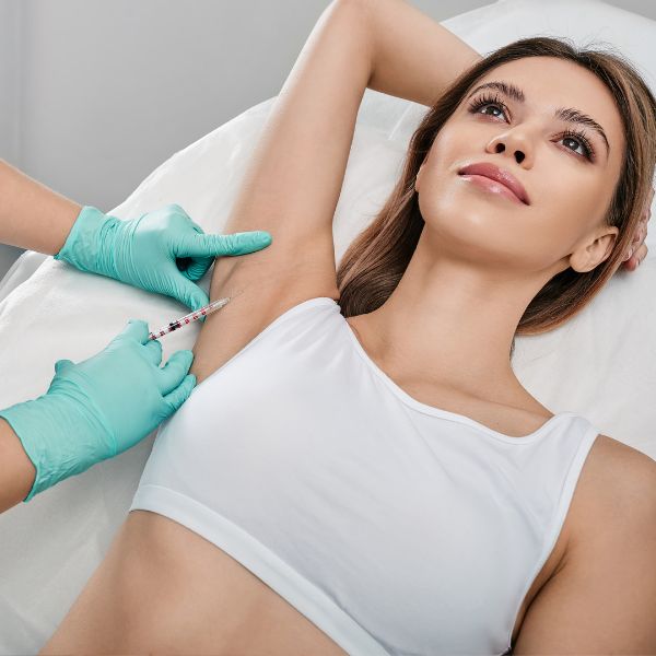 Sudoración excesiva tratamiento con botox. Hiperdrosis