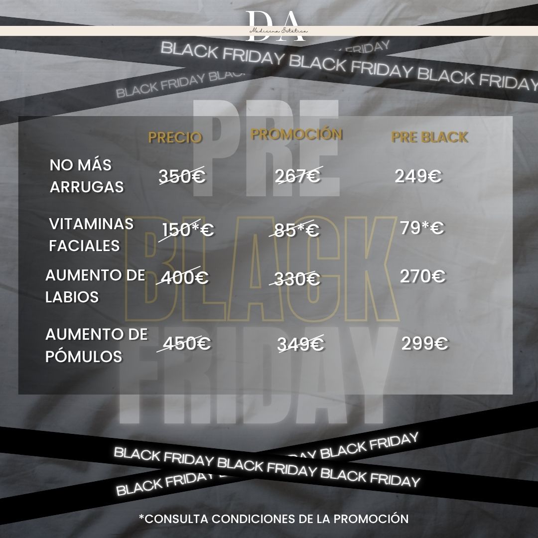 Black friday medicina estetica Madrid